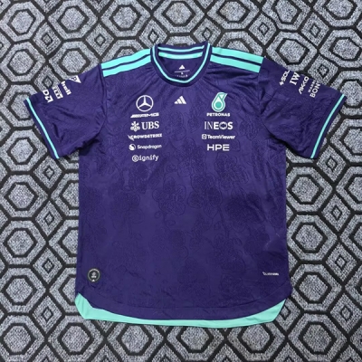 2026 MERCEDES purple F1 shirt S-4XL